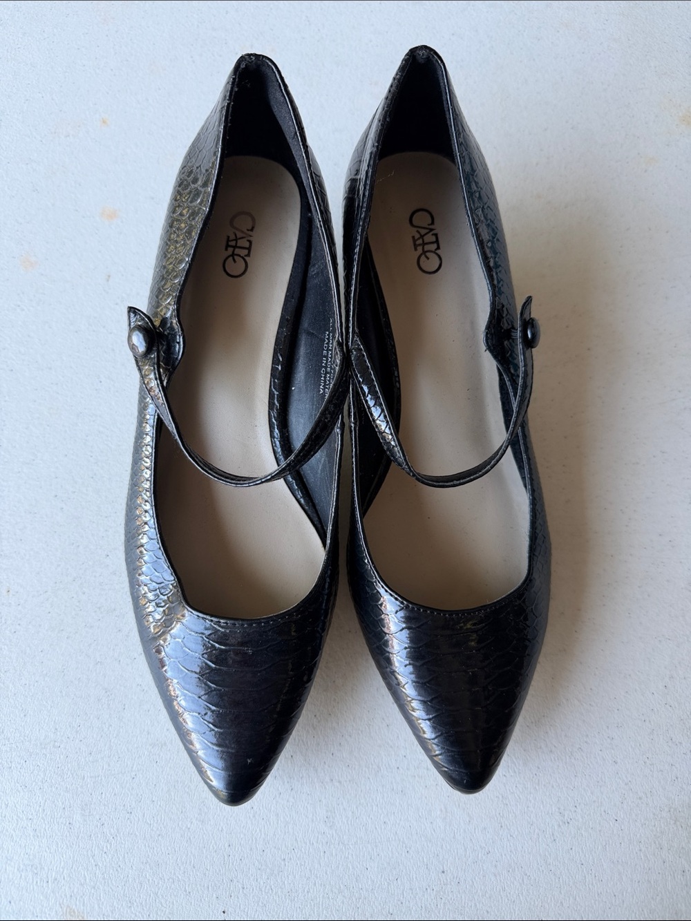Black shoes